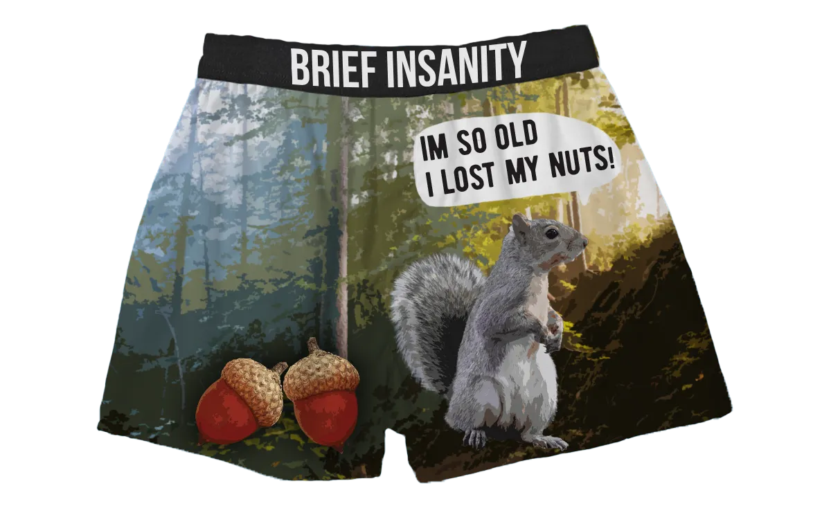 I'm So Old I Lost My Nuts Boxer Shorts