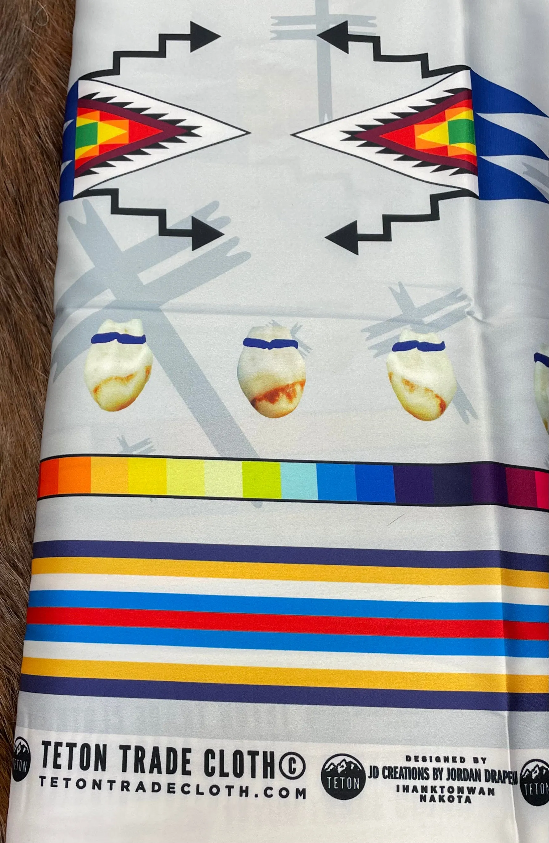 JD Creations by Jordan Drapeau, Forest County Potowatomi Satin