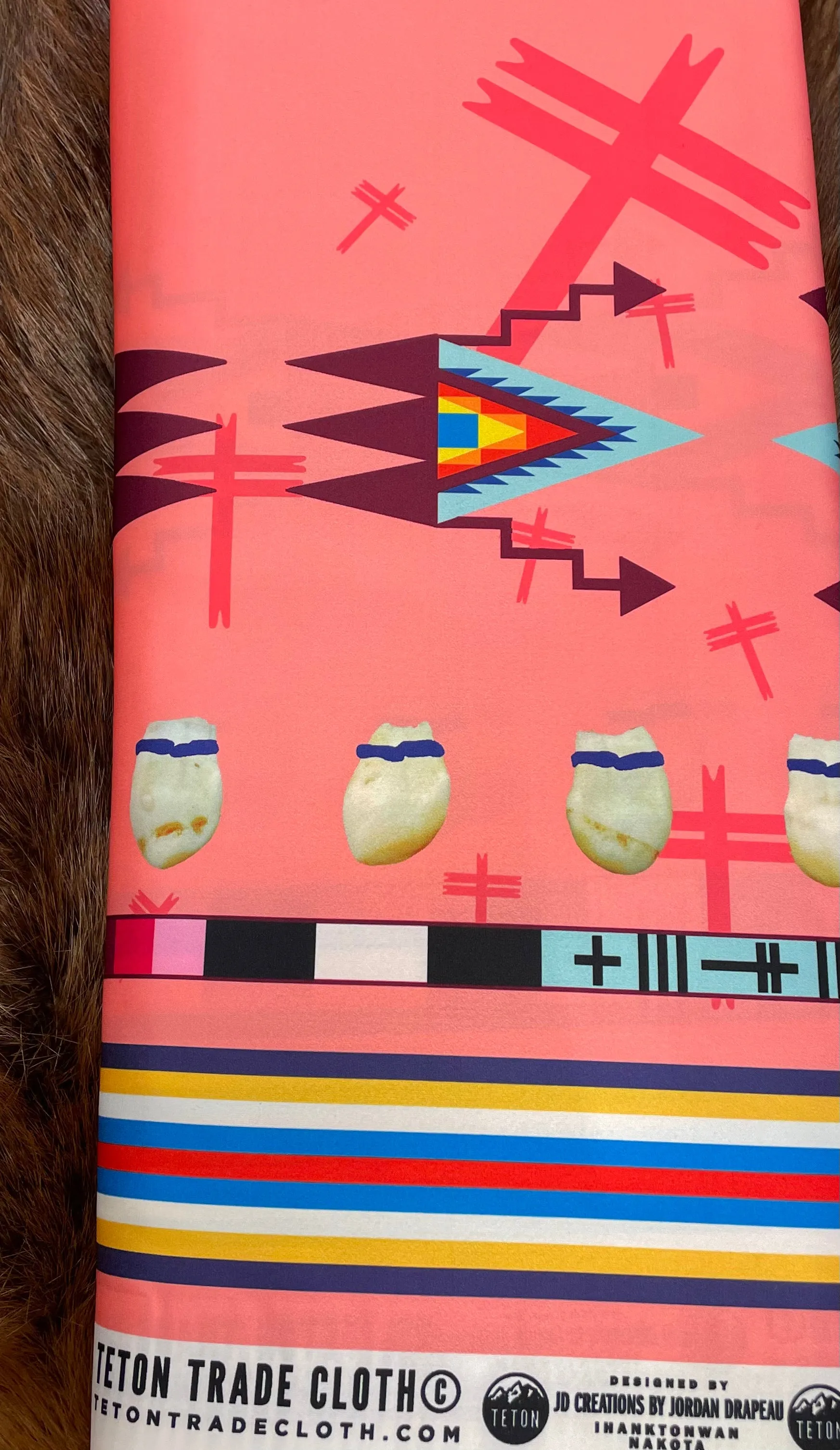 JD Creations by Jordan Drapeau, Forest County Potowatomi Satin