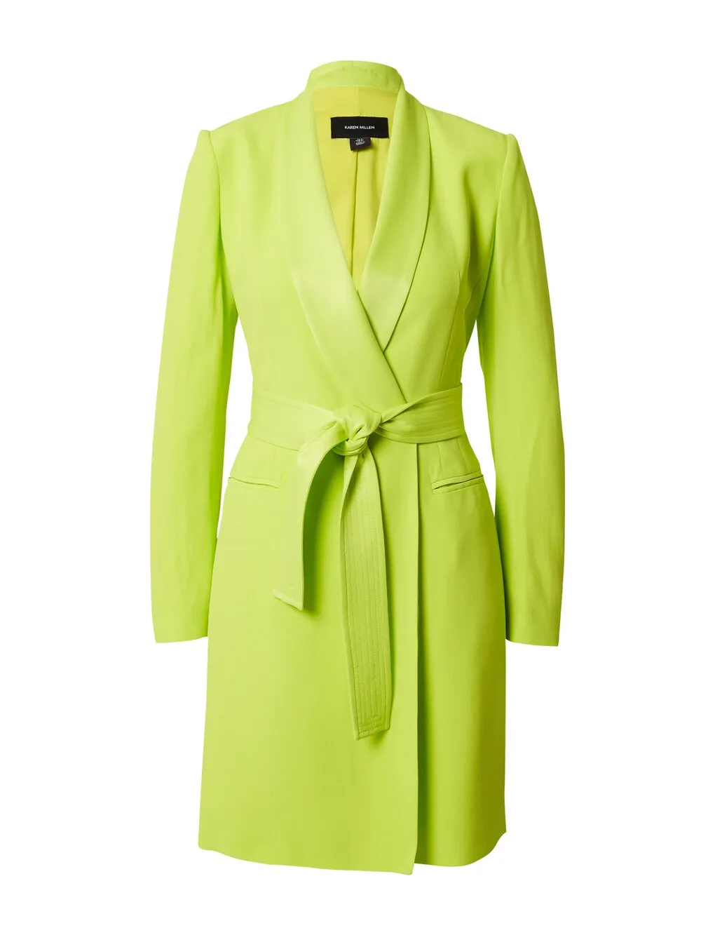 Karen Millen cocktail dress, lime