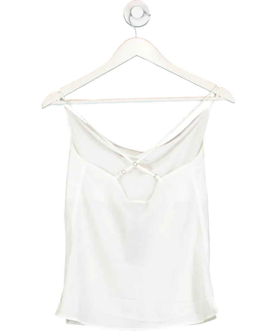 Karen Millen White Soft Camisole UK 6