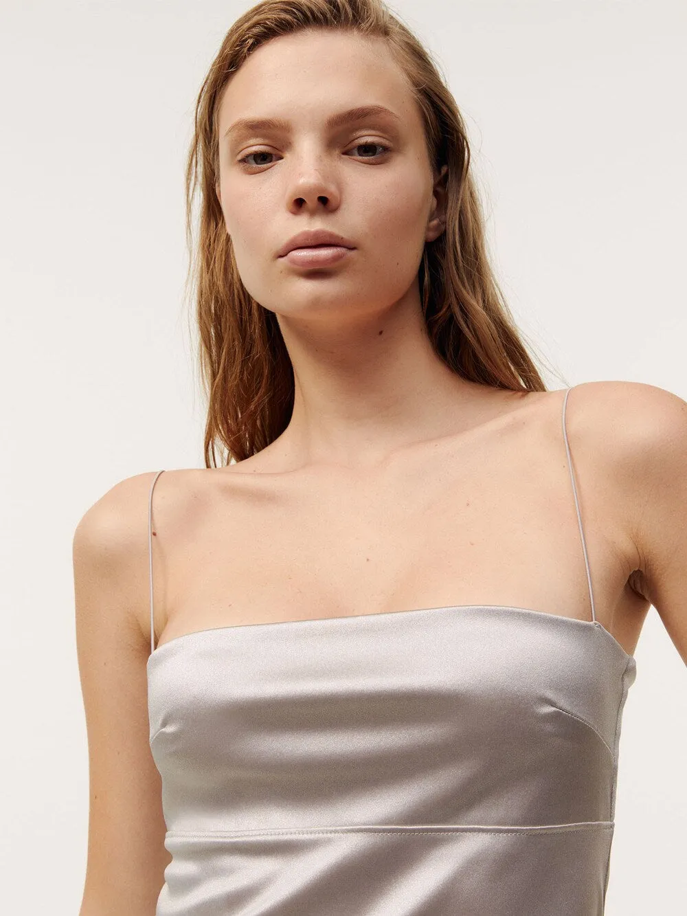 Kendall for ABOUT YOU May dress, silver