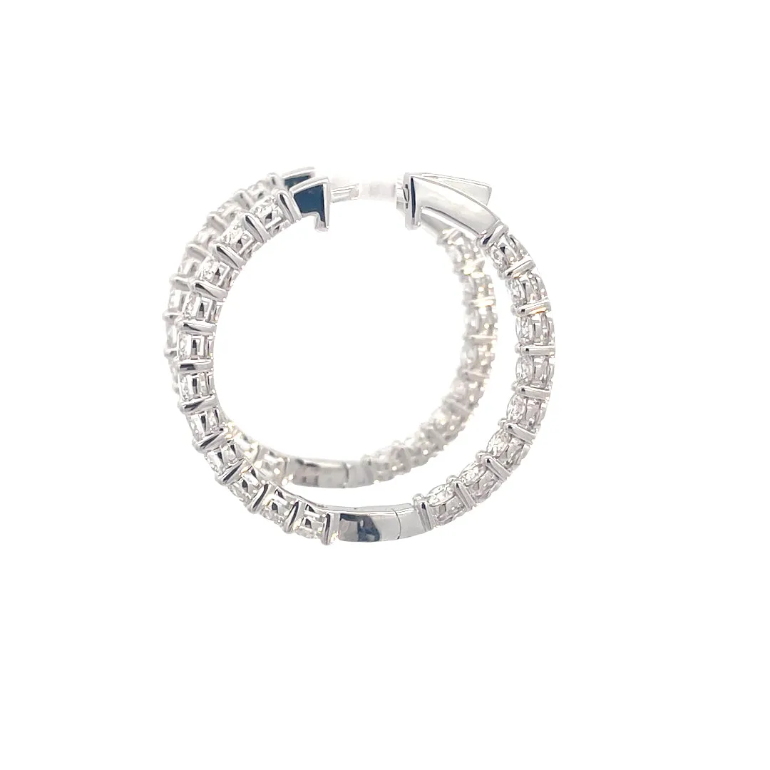 Lab Grown Diamonds Hoops