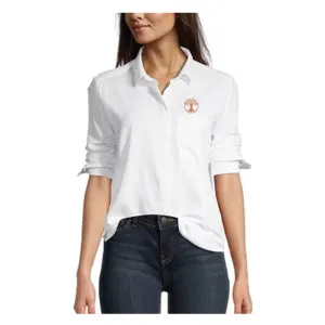 LADIES' OXFORD BUTTON DOWN SHIRT