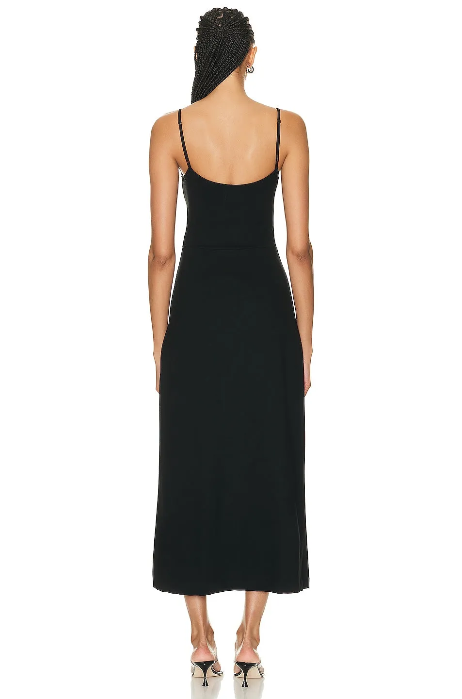 Leset Rio Maxi Tank dress, black