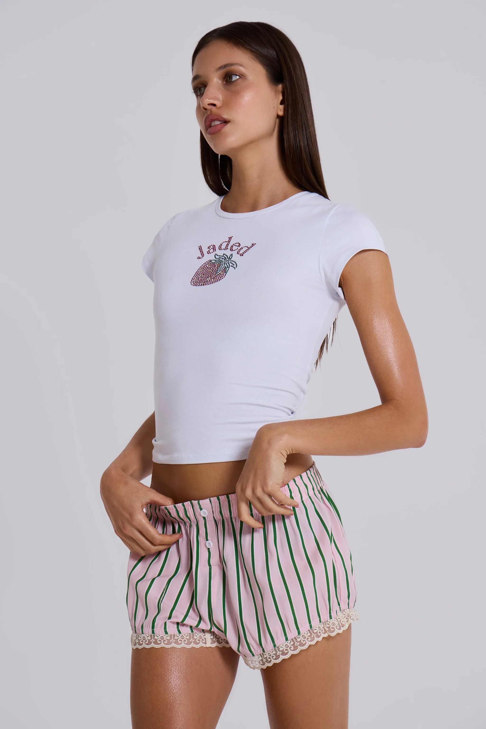 Lola Puffball Boxer Mini Shorts