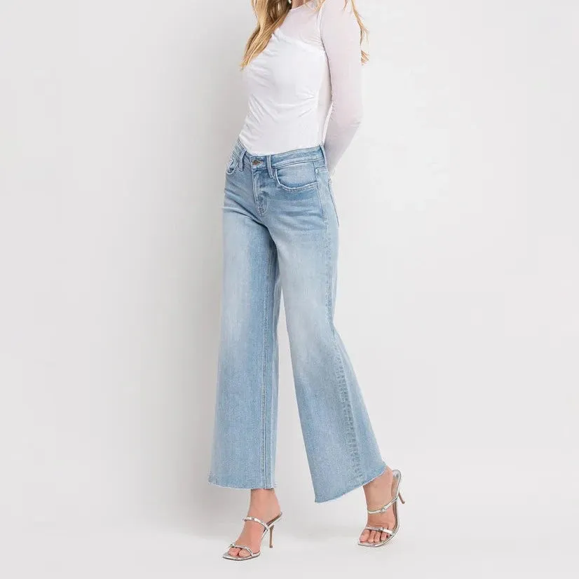 Malli High Rise Wide Leg Jeans