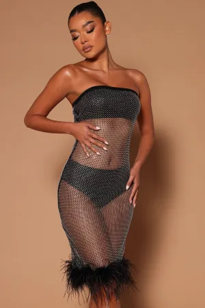 Mini dress Fashion Nova A95968, black