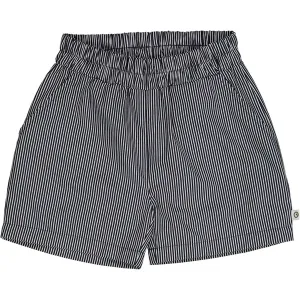 Müsli Balsam Cream/Night Blue Poplin Strip Pocket Shorts