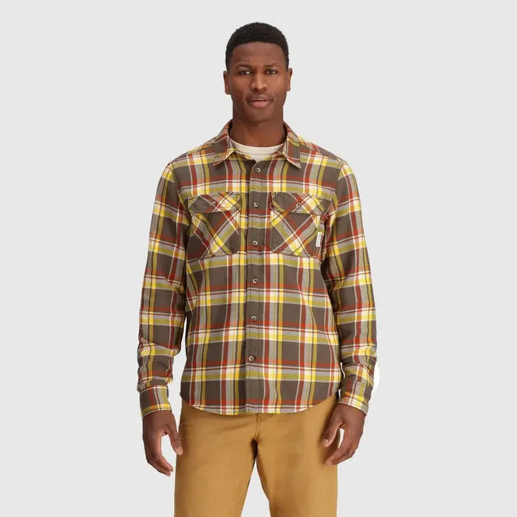 Outdoor Research Men's Feedback Flannel Twill Shirt