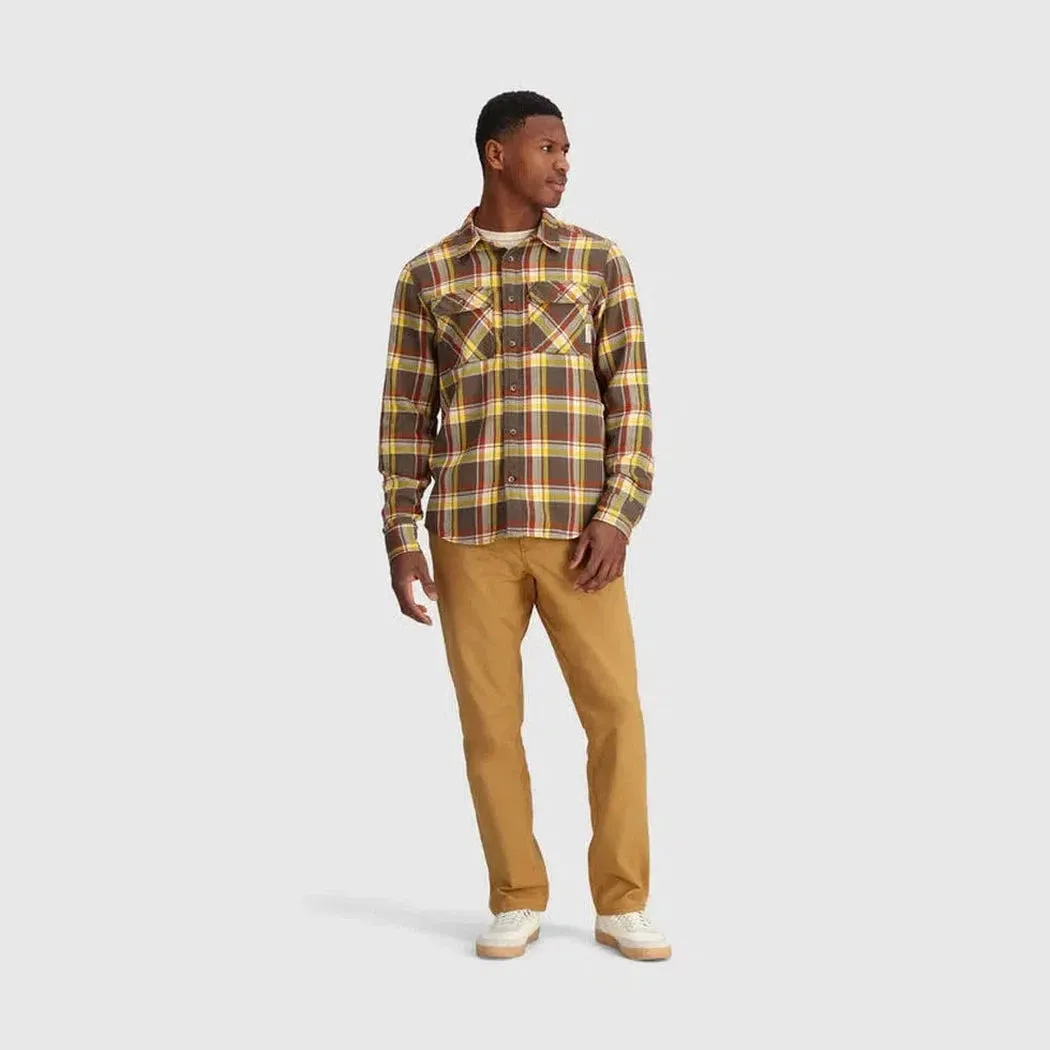 Outdoor Research Men's Feedback Flannel Twill Shirt