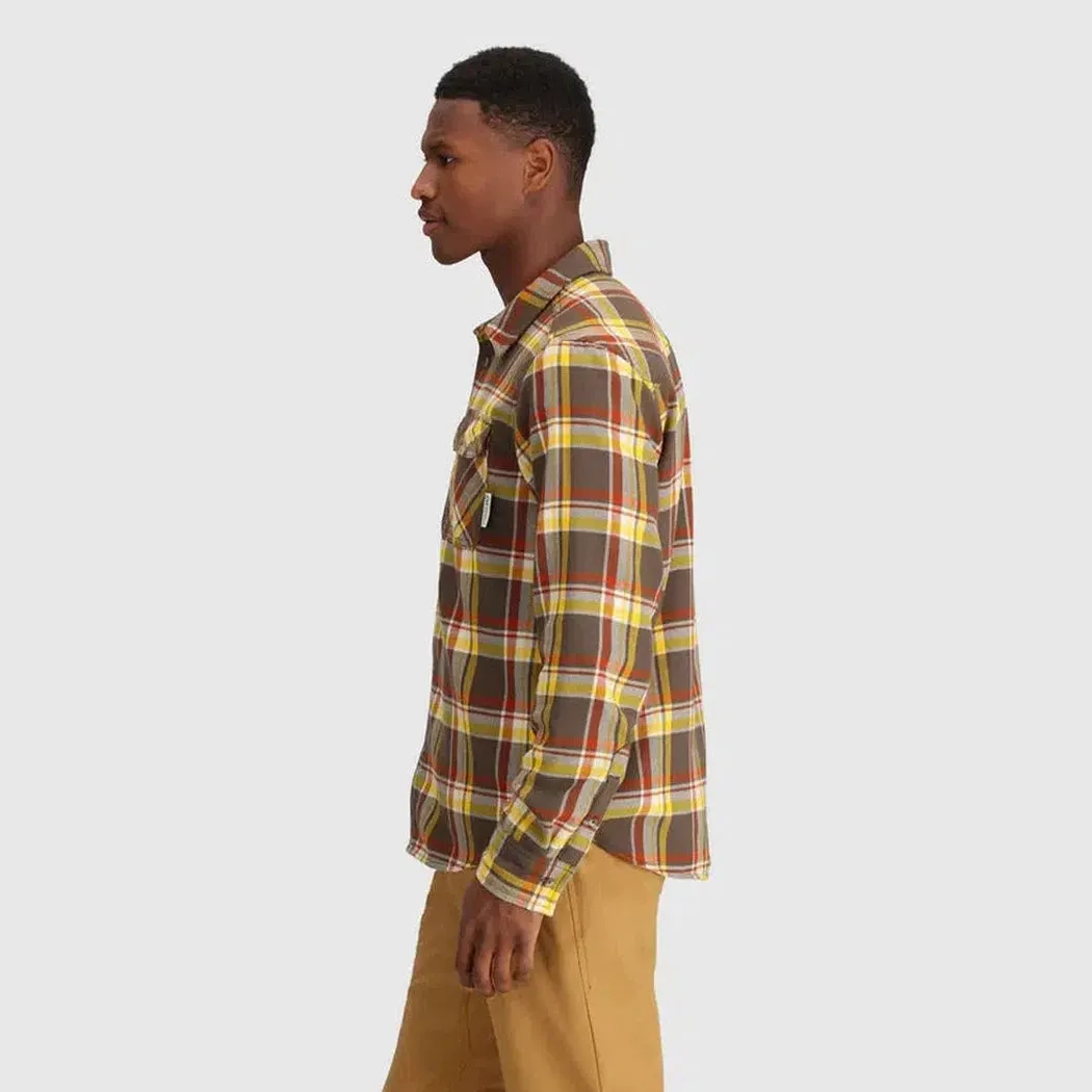 Outdoor Research Men's Feedback Flannel Twill Shirt