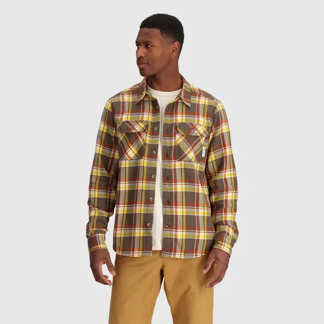 Outdoor Research Men's Feedback Flannel Twill Shirt