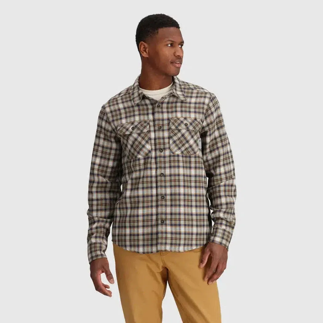 Outdoor Research Men's Feedback Flannel Twill Shirt