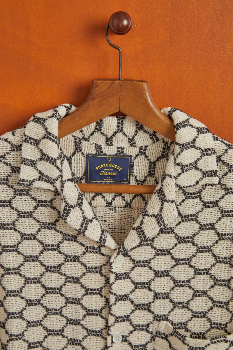 Portuguese Flannel Net Shirt (Black)