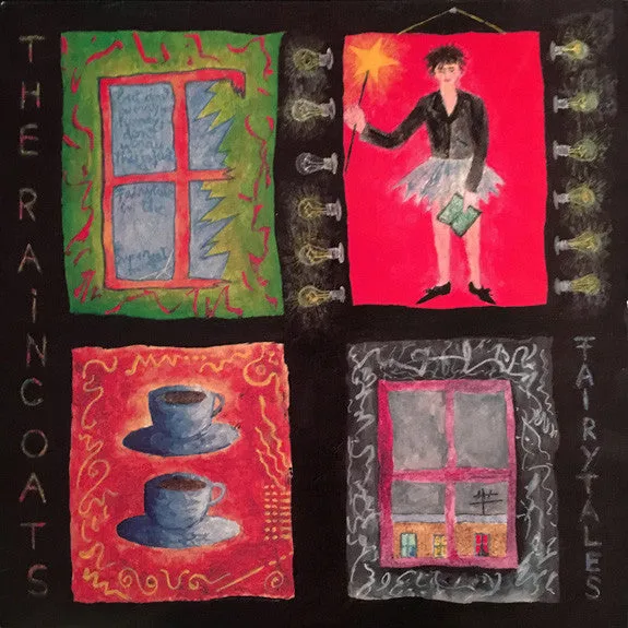 RAINCOATS - FAIRYTALES (BLUE COLOURED) (USED VINYL 1995 US M-/EX)