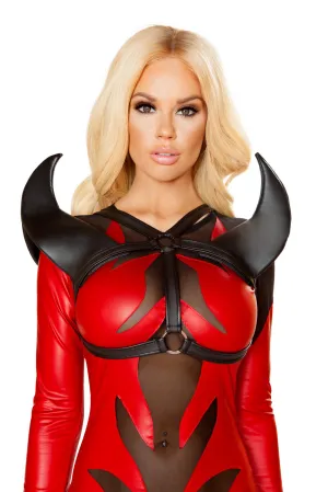 Roma Horn Holster  - Costume Accessory