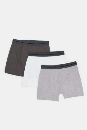 Senior Boys Assorted Boxer Set (Pack of 3)