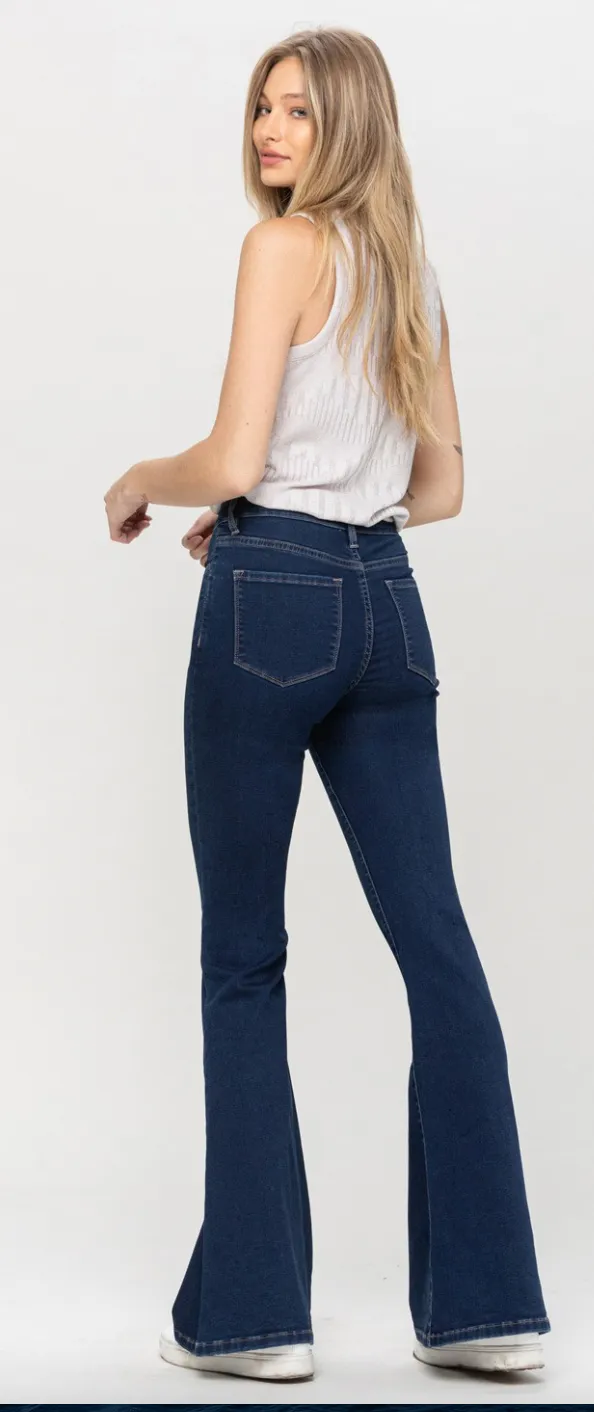 Super Flare Denim Jeans-Clearance