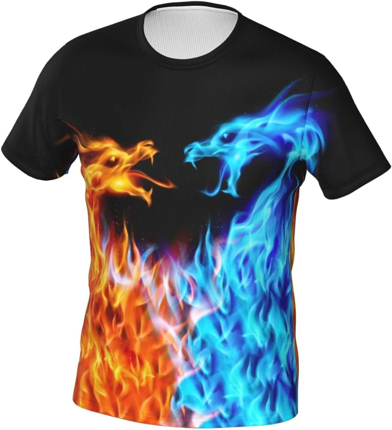 T-Shirts for Men Boys 3D Printed T-Shirts Short Sleeve Graphic Tees Shirt