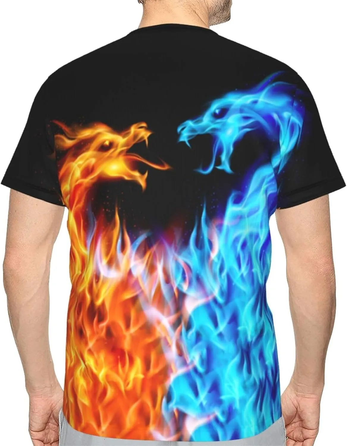T-Shirts for Men Boys 3D Printed T-Shirts Short Sleeve Graphic Tees Shirt