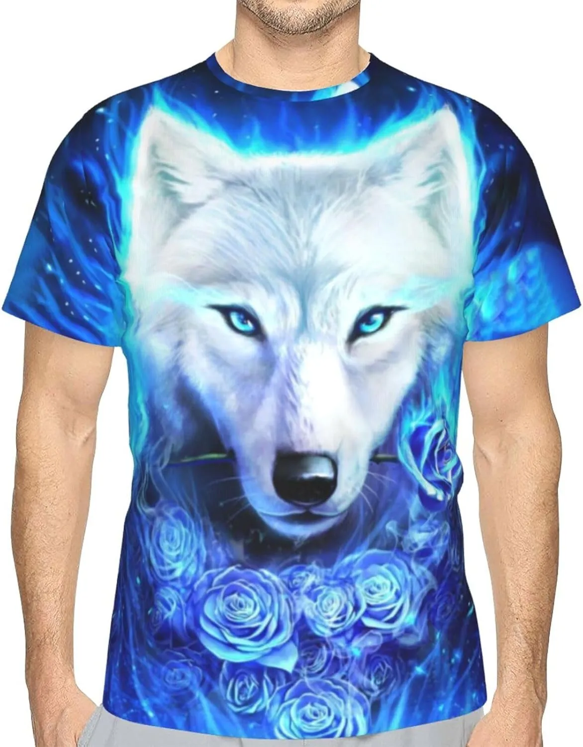 T-Shirts for Men Boys 3D Printed T-Shirts Short Sleeve Graphic Tees Shirt