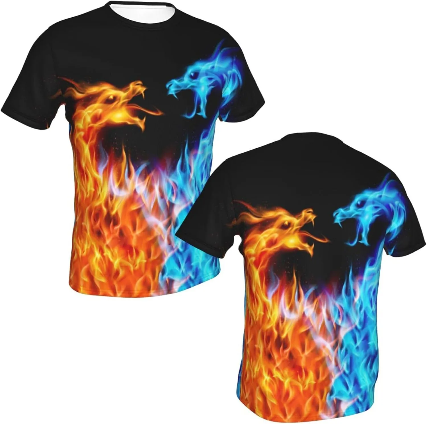 T-Shirts for Men Boys 3D Printed T-Shirts Short Sleeve Graphic Tees Shirt