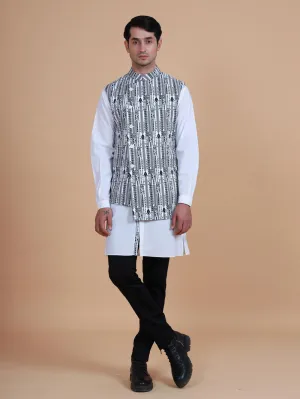 The Printed Double Breasted Waistcoat