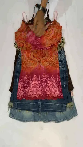 Unique Y2K Mix Tops And Denim Minis (NS-162)