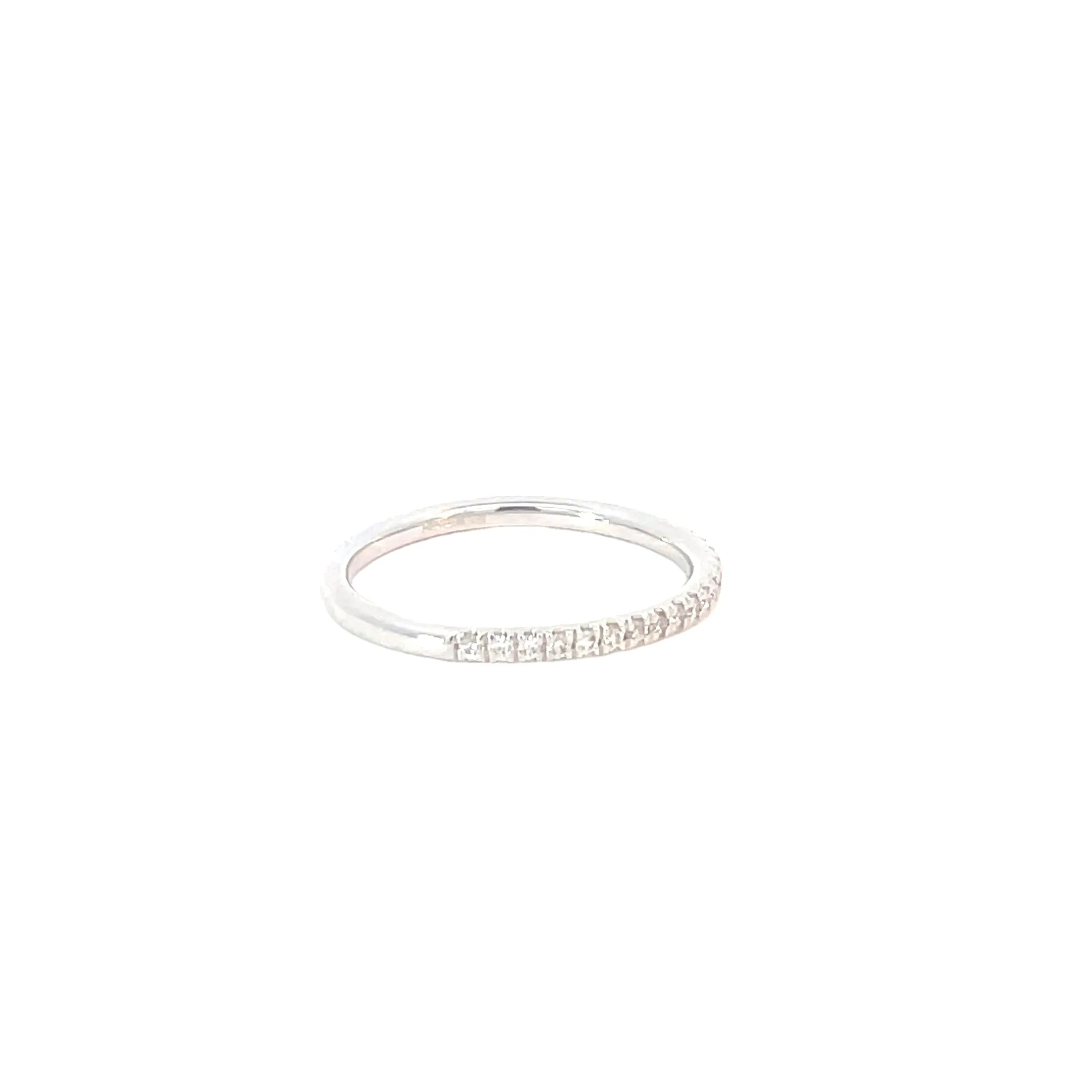 White Gold Lab Grown Diamond Band