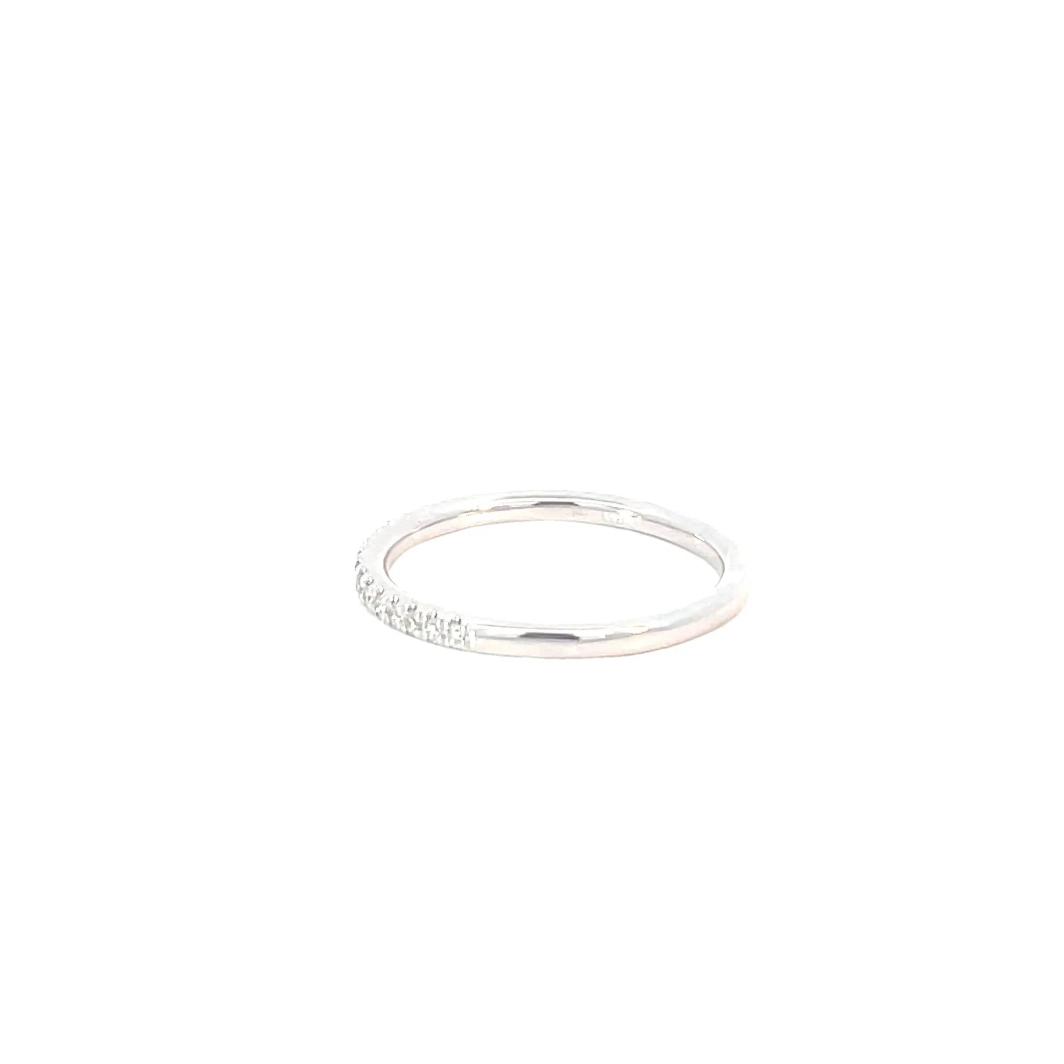 White Gold Lab Grown Diamond Band