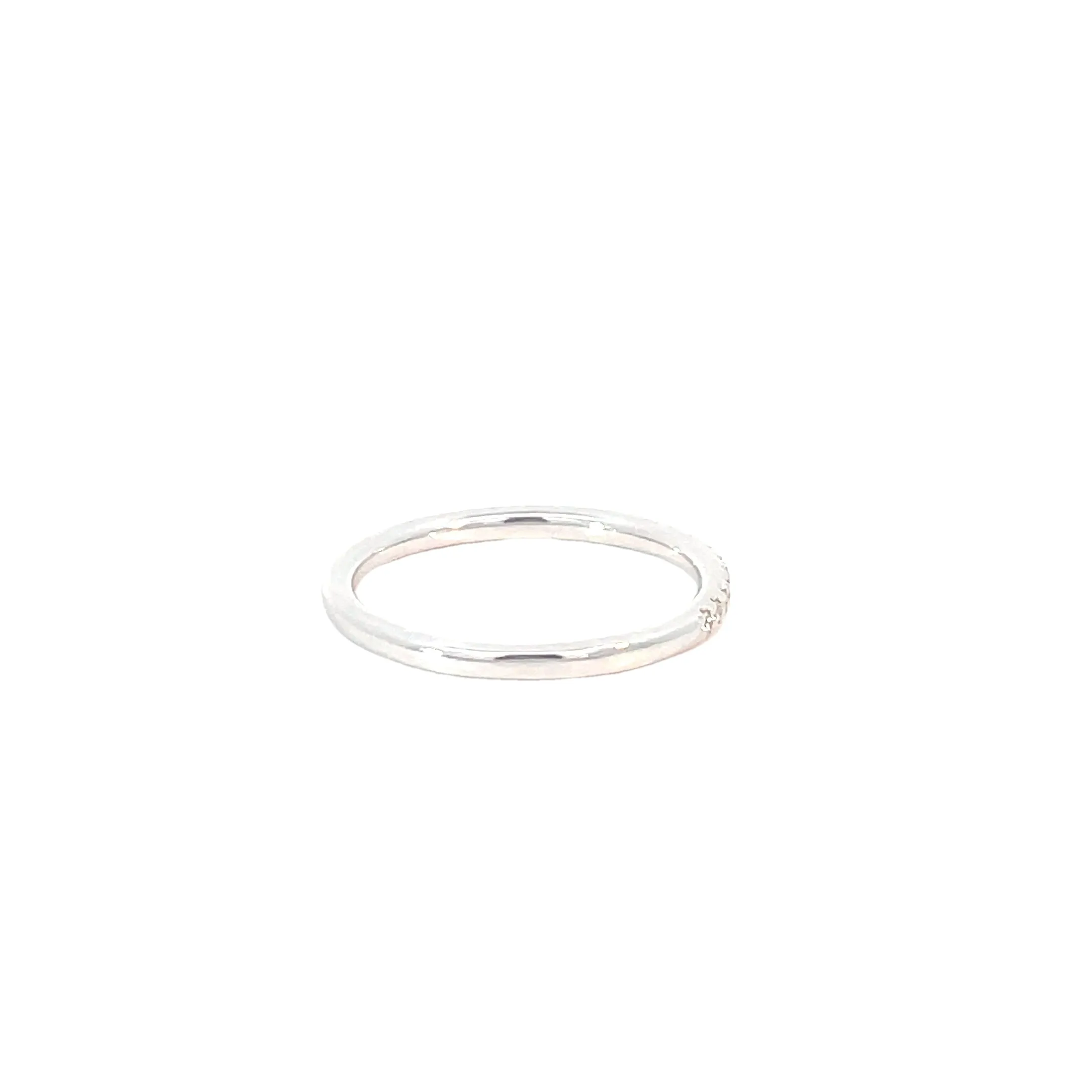 White Gold Lab Grown Diamond Band